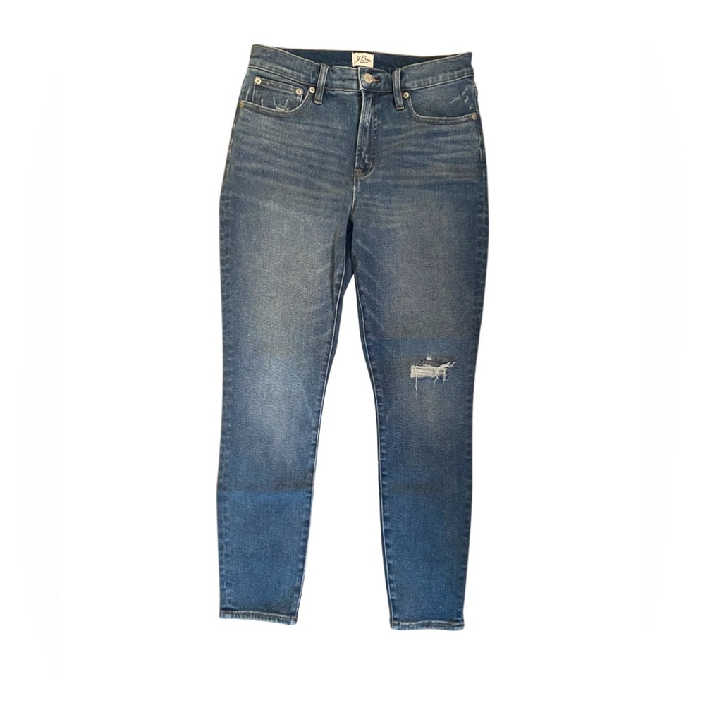 J Crew Women’s Toothpick jeans, 10” high rise, size 29 regular